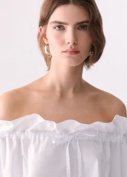 Blusa in popeline