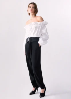 Blusa in popeline
