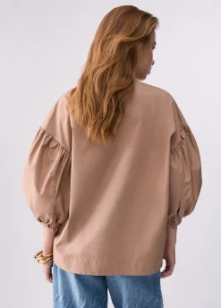 Blusa in popeline