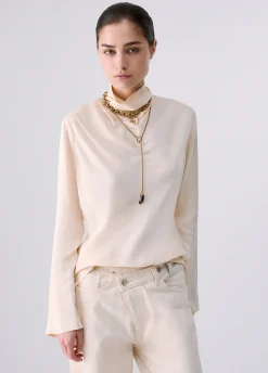 Blusa in raso