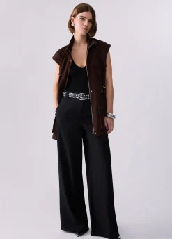 Body con inserto in pizzo