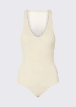 Body con inserto in pizzo