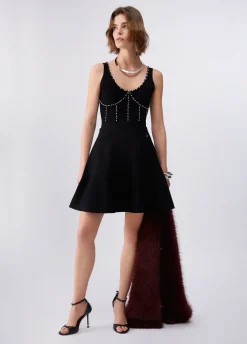 Body con ricami gioiello
