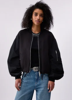 Bomber con coulisse