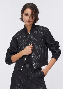 Bomber effetto wrinkle
