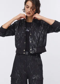 Bomber effetto wrinkle