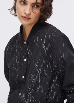 Bomber effetto wrinkle