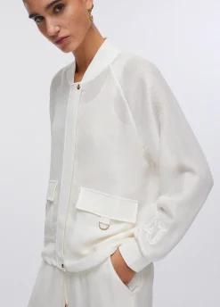 Bomber in mesh
