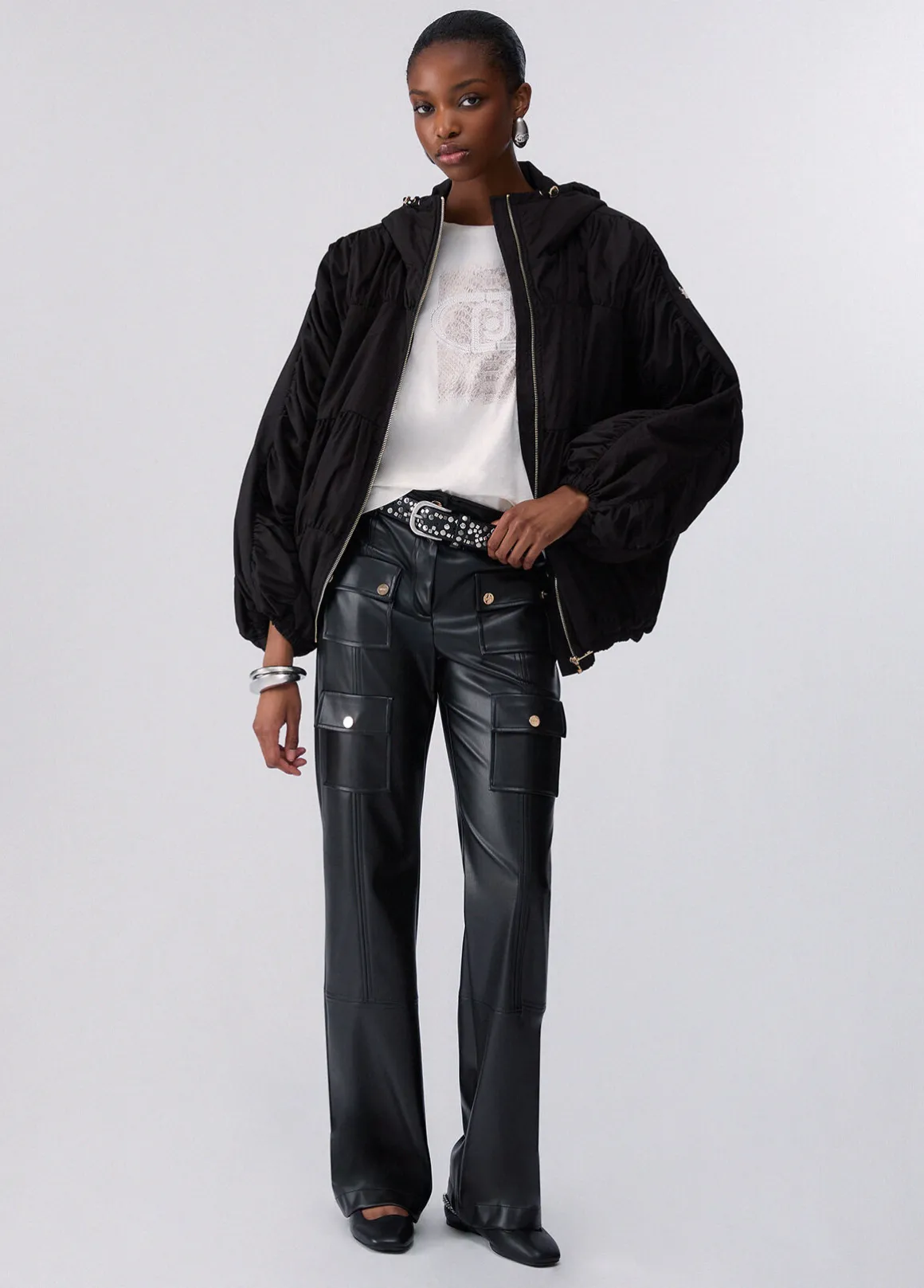 Bomber oversize in nylon