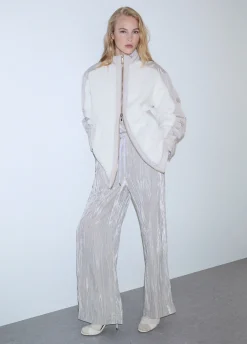 Bomber oversize in teddy