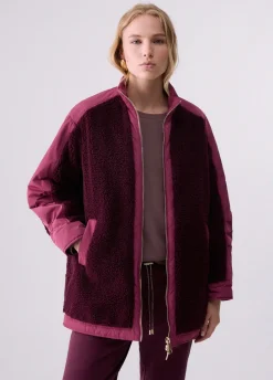 Bomber oversize in teddy