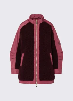 Bomber oversize in teddy