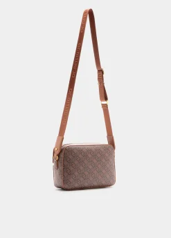 Borsa a tracolla media con charm