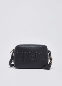 Borsa a tracolla media con charm