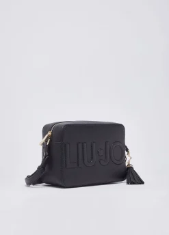 Borsa a tracolla media con charm