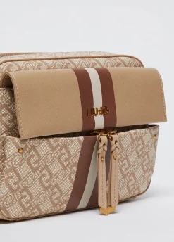 Borsa a tracolla media con tasca