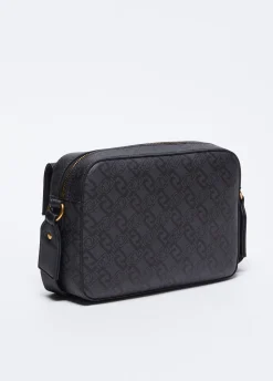 Borsa a tracolla media con tasca