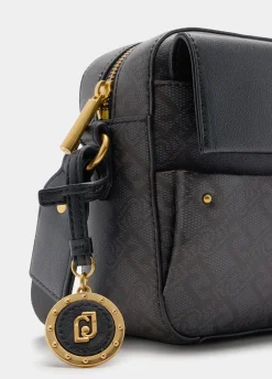 Borsa a tracolla media con tasca
