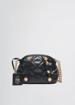 Borsa a tracolla media matelassé con charm