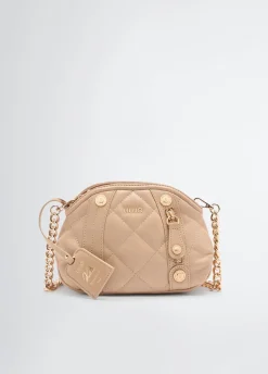 Borsa a tracolla media matelassé con charm