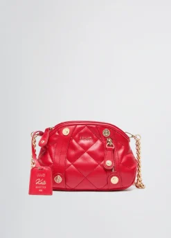 Borsa a tracolla media matelassé con charm