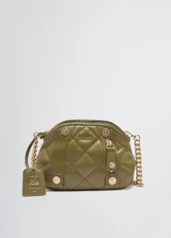 Borsa a tracolla media matelassé con charm