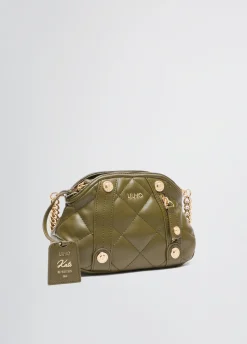 Borsa a tracolla media matelassé con charm
