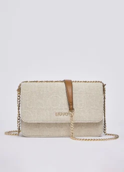 Borsa a tracolla piccola in juta