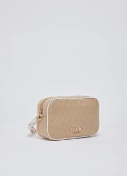 Borsa a tracolla piccola jacquard