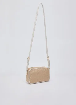 Borsa a tracolla piccola jacquard