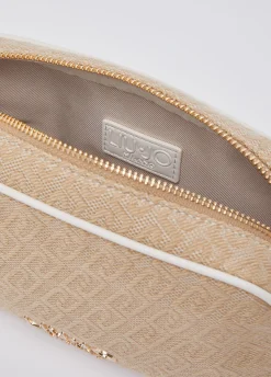Borsa a tracolla piccola jacquard