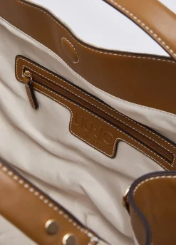 Borsa grande con logo monogram