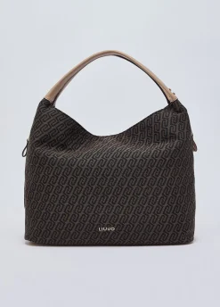 Borsa grande con logo monogram