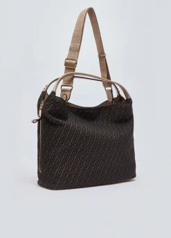 Borsa grande con logo monogram