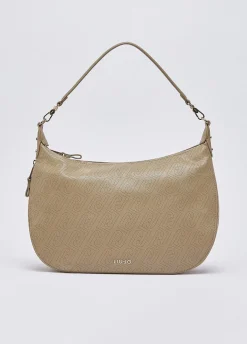 Borsa hobo grande laserata