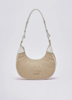 Borsa hobo jacquard piccola