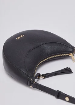 Borsa hobo media con charm