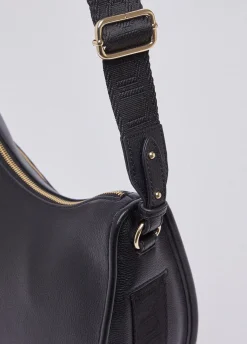 Borsa hobo media con zip