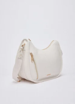Borsa hobo media con zip