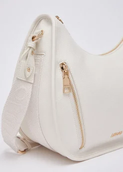 Borsa hobo media con zip