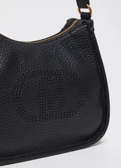 Borsa hobo piccola con charm