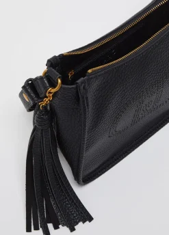 Borsa hobo piccola con charm