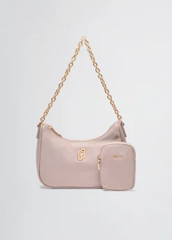 Borsa hobo piccola con charm