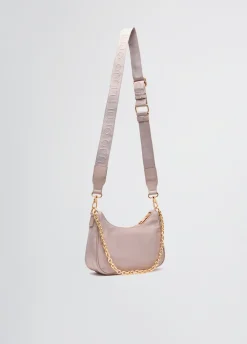 Borsa hobo piccola con charm