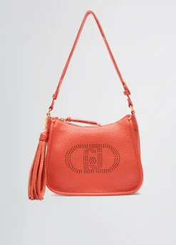 Borsa hobo piccola con charm