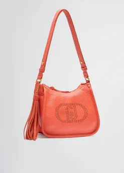 Borsa hobo piccola con charm