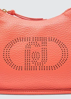 Borsa hobo piccola con charm