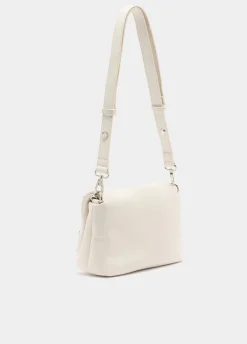 Borsa LaPuffy media con perle