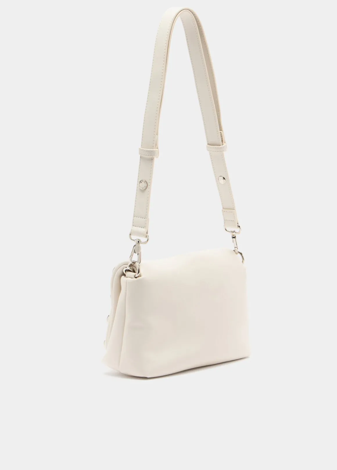 Borsa LaPuffy media con perle