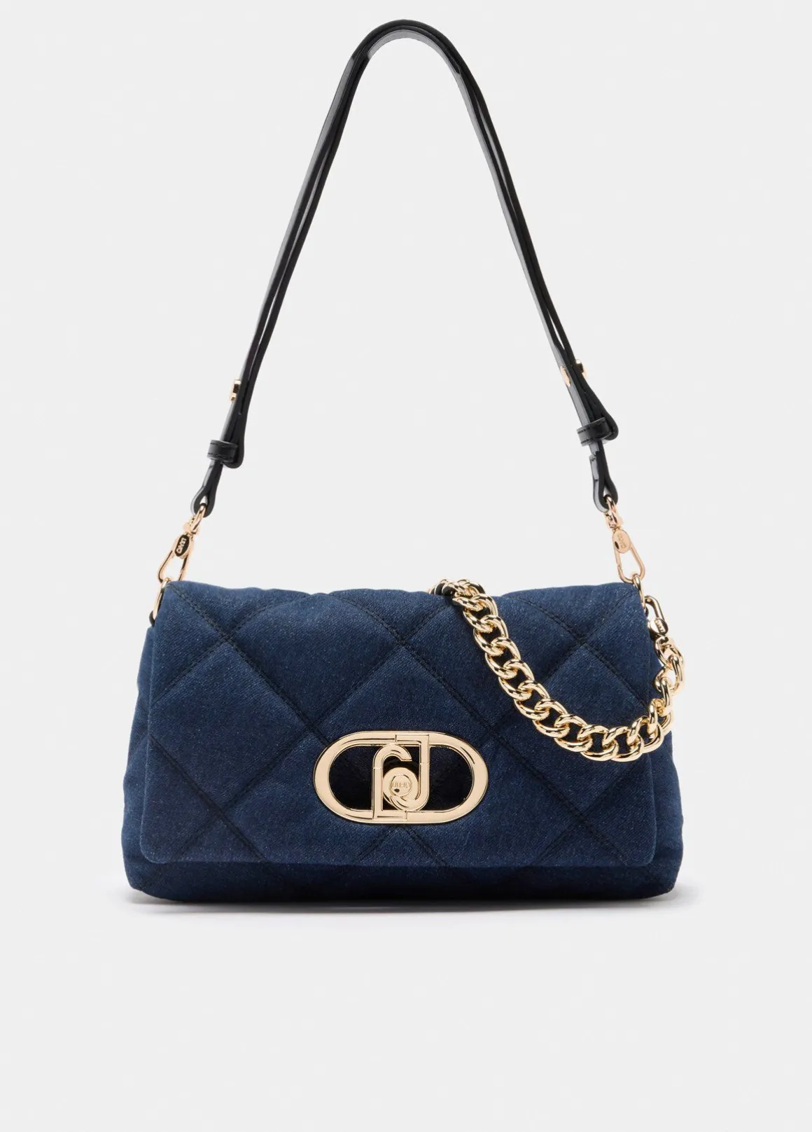 Borsa LaPuffy media in denim